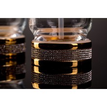 Дозатор для жидкого мыла Boheme Royal Cristal 10929-G-B Золото