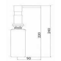 Дозатор для жидкого мыла Seaman SSA-011-Gun
