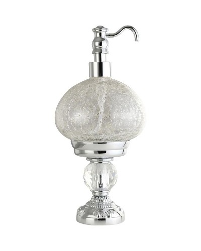 Дозатор для жидкого мыла Migliore Cristalia 16799 Хром с кристаллом Swarovski