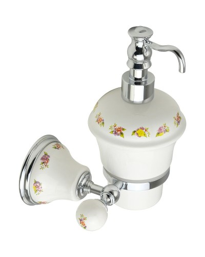 Дозатор для жидкого мыла Migliore Provance 17655 Хром Белый