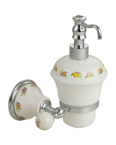 Дозатор для жидкого мыла Migliore Provance 17655 Хром Белый