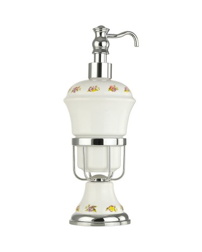 Дозатор для жидкого мыла Migliore Provance 17654 Хром Белый