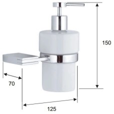 Дозатор Remer Flat FT13CR