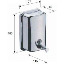 Дозатор Remer Bagno RB600CR