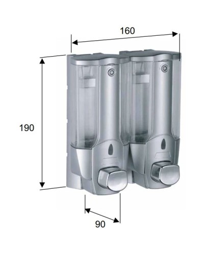 Дозатор Remer Bagno RB602CR