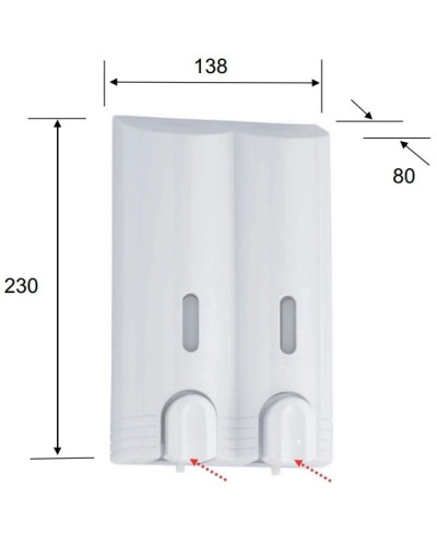 Дозатор Remer Bagno RB605CR