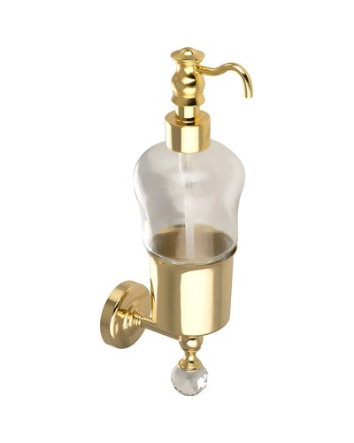 Дозатор для жидкого мыла Migliore Amerida 16596 Золото с кристаллом Swarovski