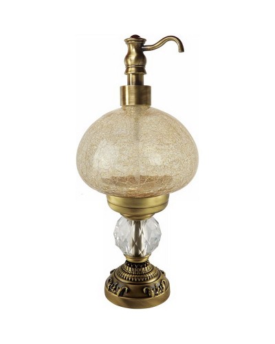 Дозатор для жидкого мыла Migliore Cristalia 16767 Бронза с кристаллом Swarovski