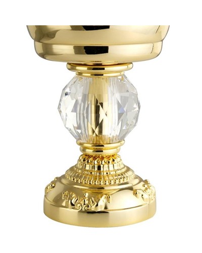 Дозатор для жидкого мыла Migliore Cristalia 16831 Золото с кристаллом Swarovski