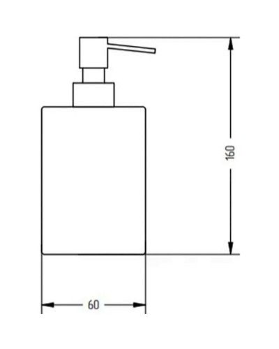 Дозатор для жидкого мыла Migliore Kvant 29745 Хром