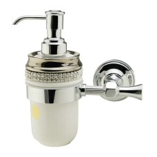 Дозатор для жидкого мыла Migliore Dubai 28485 Белый Хром