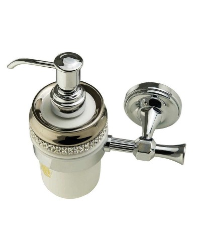 Дозатор для жидкого мыла Migliore Dubai 28485 Белый Хром