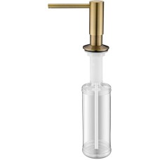 Дозатор для моющего средства Paulmark Decus D004-BR Бронза