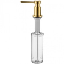 Дозатор для моющего средства Paulmark Brevit D005-G Золото