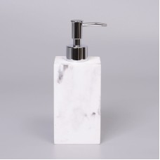 Дозатор для жидкого мыла WasserKRAFT Kammel K-9199 Белый мрамор Хром