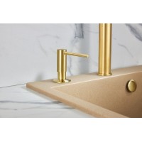 Дозатор для жидкого мыла Milacio Ultra MC.931.GD Золото брашированное