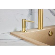 Дозатор для жидкого мыла Milacio Ultra MC.931.GD Золото брашированное