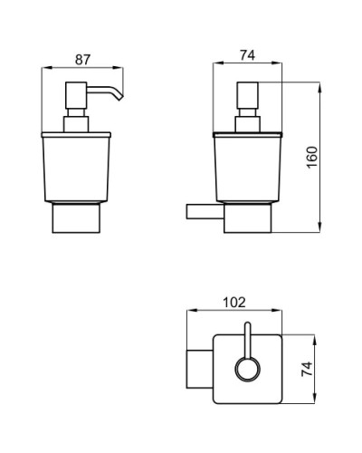Дозатор Noken Urban-C N603470014