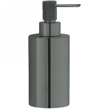 Дозатор для жидкого мыла Boheme Uno 10980-SGM Оружейная сталь глянцевая