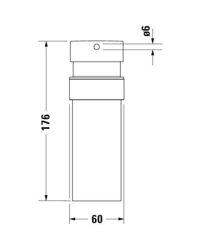 Дозатор Duravit Starck T 0099351000