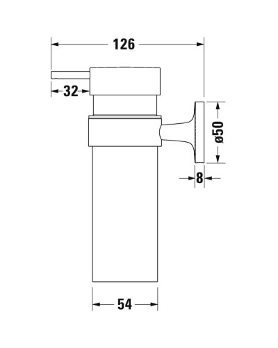 Дозатор Duravit Starck T 0099351000