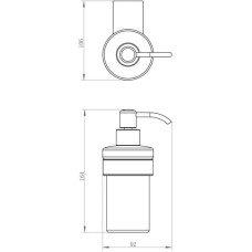 Дозатор Aquanet 00241908