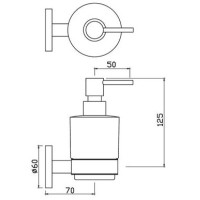Дозатор Jaquar Continental ACN-CHR-1135N