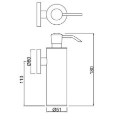 Дозатор Jaquar Continental ACN-CHR-1137N