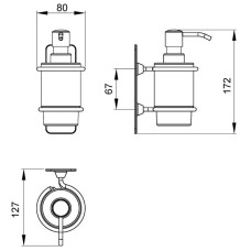 Дозатор Timo Nelson 160038/02