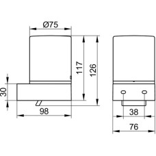 Дозатор 180 мл KEUCO Edition 300 30052019000