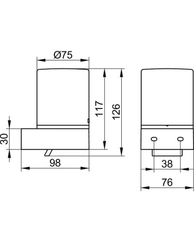 Дозатор 180 мл KEUCO Edition 300 30052019000