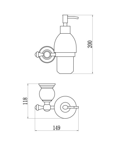 Дозатор Savol 57B S-05731B