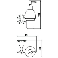 Дозатор Savol 89C S-08931C