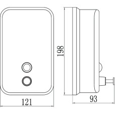 Дозатор 1000 мл Savol S-00403