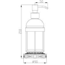 Дозатор Zorg Antic AZR 25 BR