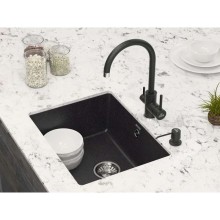 Дозатор 350 мл чёрный металлик Paulmark Sauber D001-418