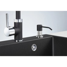 Дозатор для жидкого мыла Granula черный 1403bl