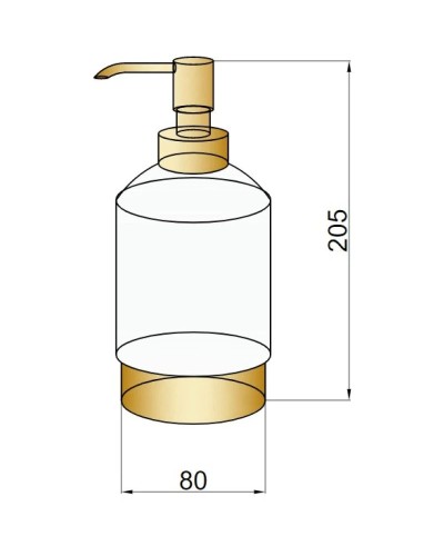Дозатор Boheme 10221