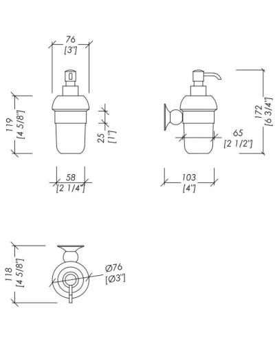 Дозатор Devon&Devon New York NY130CR