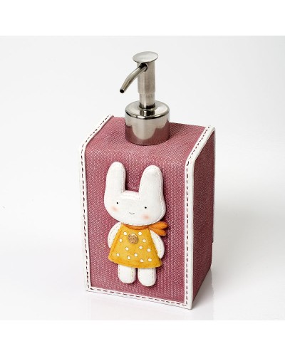 Дозатор для жидкого мыла WasserKRAFT Ammer K-6499 Розовый матовый