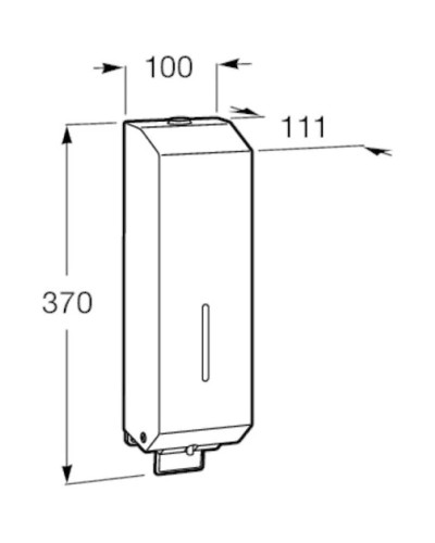 Диспенсер для мыла 1500 мл Roca Public 817403002