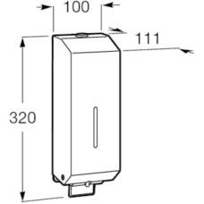 Диспенсер для мыла 1200 мл Roca Public 817402002