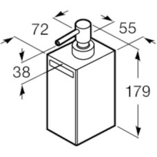 Дозатор Roca Rubik 816841024