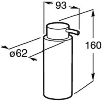 Дозатор Roca Superinox 817312002