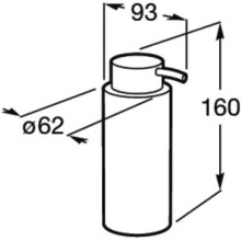 Дозатор Roca Superinox 817312002