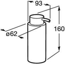 Дозатор Roca Superinox 817312002