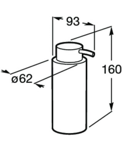 Дозатор Roca Superinox 817312002