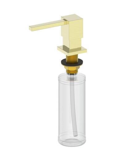 Дозатор мыла WONZON & WOGHAND, Брашированное золото (WW-88SD01-BG)