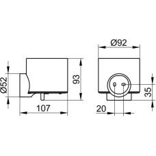Дозатор 150 мл KEUCO Reva 12852379000