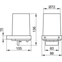 Дозатор 180 мл KEUCO Edition 11 11152139000